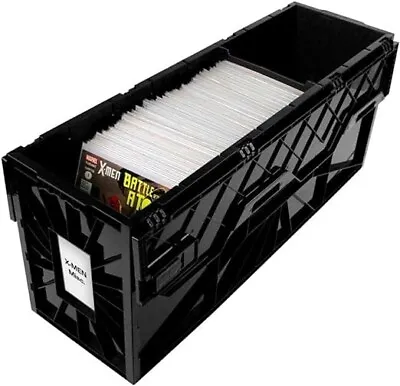 Buy Pack Of 3 BCW LONG Comic Book Storage Box Bin 300CT Heavy Duty Plastic Acid Free • 141.91£