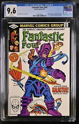 Buy Fantastic Four #243 (1982) CGC 9.6 (Newly Slabbed), Iconic Cover By John Byrne • 71.08£