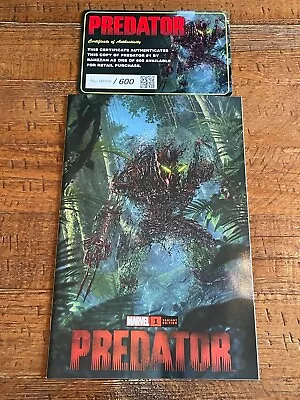 Buy Predator 1 Rahzzah Exclusive Variant Spider-man Limited To 600 W/ Coa Red Hot! • 55.96£