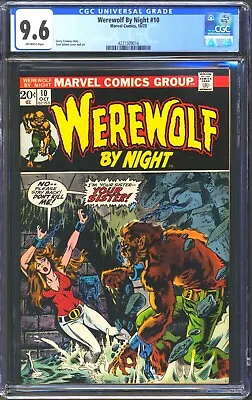 Buy Werewolf By Night #10 - Cgc 9.6 - Owp - Nm+ Tom Sutton • 158.02£