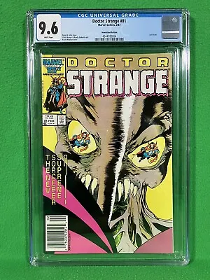 Buy Doctor Strange #81 - Marvel - CGC 9.6 White - 1987 - Last Issue 1st Rintrah - NS • 60.32£