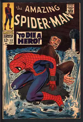 Buy Amazing Spider-man #52 3.5 // 3rd Appearance Kingpin Marvel 1967 • 49.87£