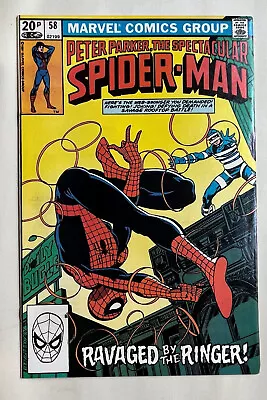 Buy Spectacular Spider-man #58. Sept 1981. Marvel Comics. Great Condition • 5.99£