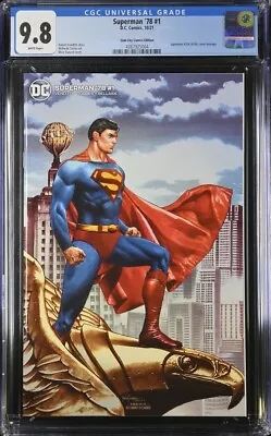 Buy Superman ‘78 1 CGC 9.8 Slab City Comics Edition - Suayan • 85£