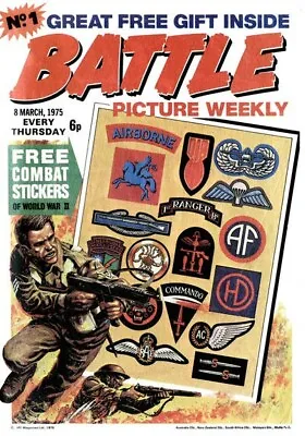 Buy The Complete Battle Picture Weekly On 4 Dvd Rom. All Comics, Annuals & Specials. • 5.95£