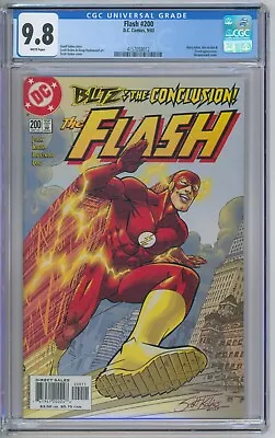 Buy Flash 200 CGC Graded 9.8 NM/MT DC Comics 2003 • 53.43£