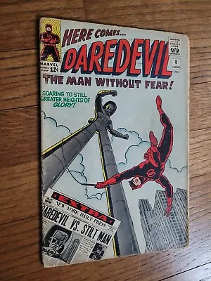 Buy Daredevil Silver Age Comic #8 1st Stilt Man Key • 51.24£