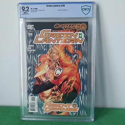 Buy GREEN LANTERN 39 1st Cover Appearance Of Larfleeze 2009 DC Comics CBCS 9.2 • 63.54£
