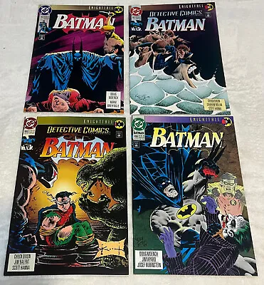 Buy Batman & Detective Comics 4PC LOT - Kelley Jones, Sam Kieth Covers. (7.5) 1993 • 7.65£