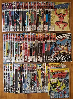 Buy Daredevil (Vol. 1) #249-253, 255-269, 270-310, Ann. #4, 7, 8, Lot Of 63, VF+/NM • 111.02£