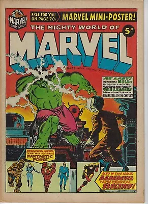 Buy MIGHTY WORLD OF MARVEL # 22 - High Grade- Hulk Fan Four Daredevil #2 Vs Electro • 14.95£