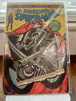 Buy Amazing Spider-Man #113 - 1st App. Of Hammerhead - Doc Ock - Marvel • 31.66£