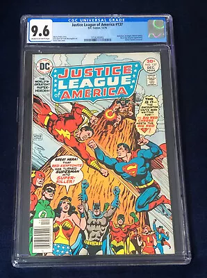 Buy Justic League Of America #137 CGC 9.6--KEY-- Superman Vs. Shazam --CLASSIC COVER • 313.37£