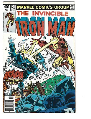 Buy Iron Man #124 (7/79) VG/F (5.0) Blizzard! Great Bronze Age! • 4.14£