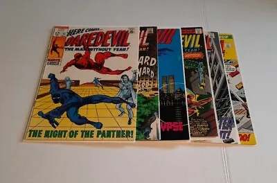 Buy Daredevil 52, (Marvel, May 1969), Black Panther, 55, 227, 58, 150, Bronze Lot • 87.15£