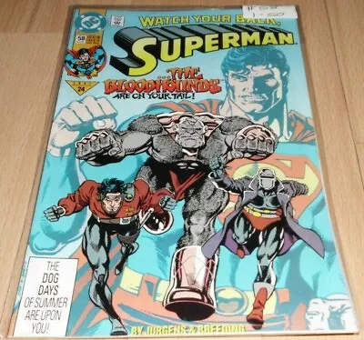 Buy Superman (1987 2nd Series) #58...Published Aug 1991 By DC • 9.99£