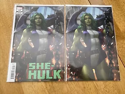 Buy She-Hulk #14 Derrick Chew 1:50 Virgin Variant Set • 50£