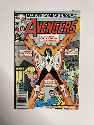 Buy Avengers #227 (1983) 9.2 NM Marvel Key 2nd Monica Rambeau Newsstand Edition • 27.75£