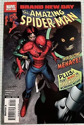 Buy Amazing Spider-Man #550 NM 1st Appearance Lily Hollister As Menace Marvel 2008 • 15.79£