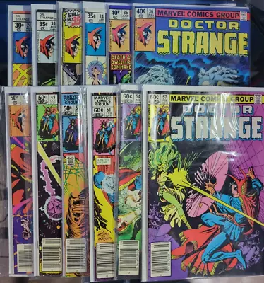 Buy Doctor Strange #24 #30 #33 #34 #35 #36 #44 #49 #50 #51 #54 #57 Lot Marvel Comics • 27.67£