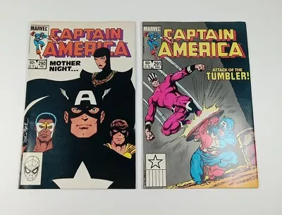 Buy Captain America #290 #291 Comic Book 1984 John Byrne Marvel Comics VF NM Lot • 15.02£