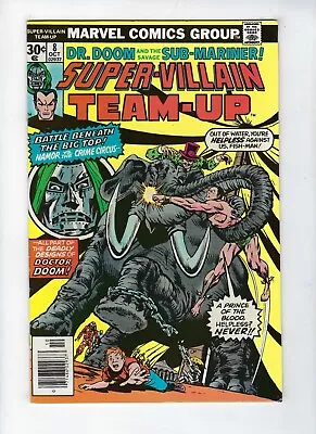 Buy SUPER-VILLAIN TEAM-UP # 8 (DR DOOM & SUB-MARINER, Cents Issue, OCT 1976) VF- • 6.95£