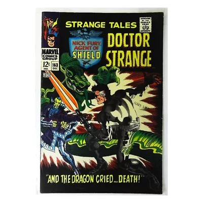 Buy Strange Tales (1951 Series) #163 In Fine Condition. Marvel Comics [w/ • 21.53£