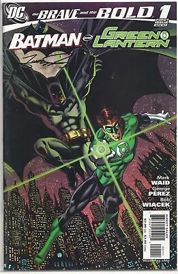 Buy Brave And The Bold #1 Batman Green Lantern Dynamic Forces Signed Perez Df Coa Dc • 29.95£