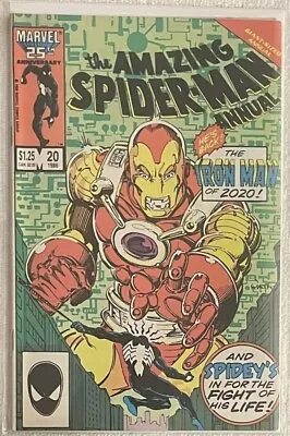 Buy Amazing Spider Man Annual #20 (RAW 9.0+ MARVEL 1986) 1st Iron Man Of 2020. • 39.53£