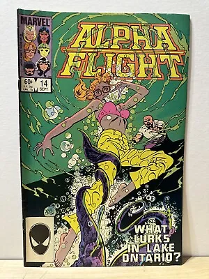 Buy Marvel Comics - Alpha Flight #14 - Sep. 1984 - Biology Class - F/VF • 2.33£