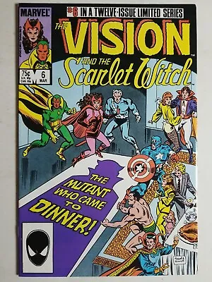 Buy Vision And The Scarlet Witch (1985) #6 - Very Fine  • 6.32£