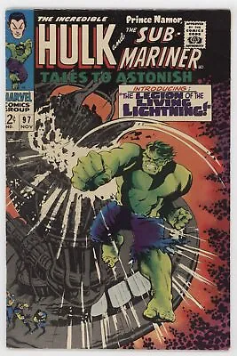Buy Tales To Astonish 96 Marvel 1967 FN Namor Sub-Mariner Hulk Dan Adkins • 15.04£