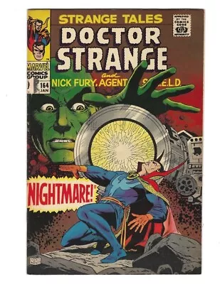 Buy Strange Tales #164 Flat And Glossy Doctor Strange! Nightmare! Nick Fury! Combine • 11.85£