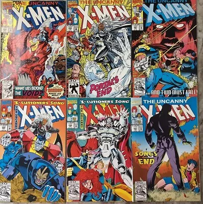 Buy The Uncanny X-Men 284, 285, 287, 295-297 Marvel 1992/93 Comic Books • 15.80£