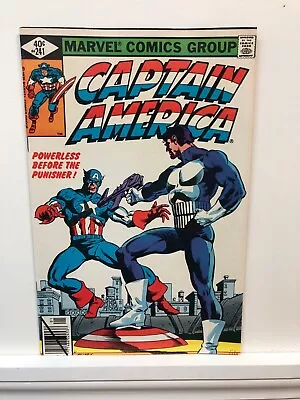 Buy Captain America  # 241    NEAR MINT-    January 1980   Punisher Cover & App. • 106.73£