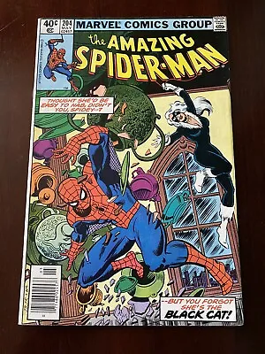 Buy Amazing Spider-Man 204 - Newsstand! - Third Black Cat! • 22.96£