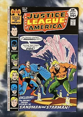 Buy JUSTICE LEAGUE OF AMERICA #94 (1971) - DC Comics / VF / 1st Merlyn (Arthur King) • 63.21£