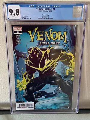 Buy VENOM FIRST HOST #3 2nd Print CGC 9.8 1st App Sleeper Symbiote LOW PRINT 🔥🔥  • 500.61£