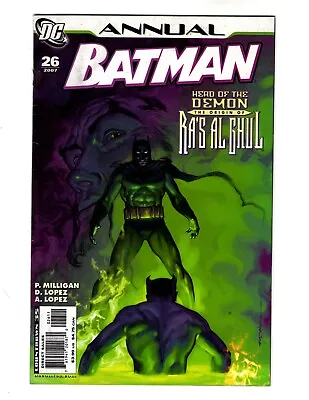 Buy Batman Annual #26 (vg+) [dc Comics 2007] • 3.15£