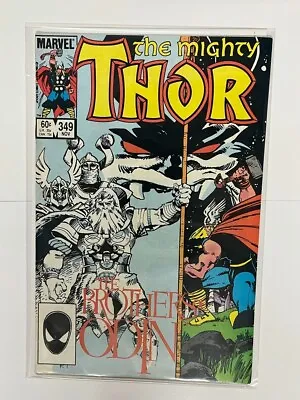 Buy The Mighty Thor #349 Marvel Comics 1984 The Brothers Of Odin | Combined Shipping • 4.02£