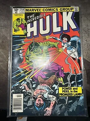 Buy Marvel INCREDIBLE HULK (1980) #256 Key 1st SABRA App • 37.94£