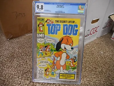 Buy Top Dog 1 Cgc 9.8 Marvel Star 1985 WHITE Pgs 1st Appearance NM MINT Talking Dog • 160.49£