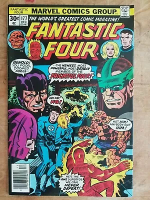 Buy Fantastic Four #177 FN+ 6.5 Jack Kirby Marvel Bronze Age 1976 High Gloss! • 10.40£