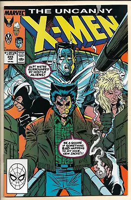 Buy Uncanny X-Men #245 NM+ (1989) Boba Fett Appearance. Rob Liefeld Cover! DC Parody • 8£