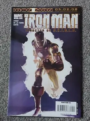 Buy Marvel Comics Iron Man Director Of Shield Issue 25 Knauf, De La Torre 2008 • 3£
