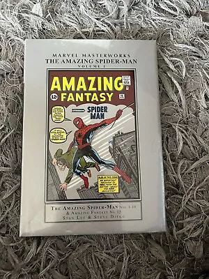 Buy MARVEL MASTERWORKS: THE AMAZING SPIDER-MAN VOL. 1, Hardcover, (Sealed) • 39.99£