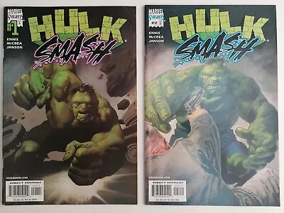 Buy Hulk Smash Set #1 & #2 (2001) 1st Printing Bagged & Boarded Marvel Comics • 4.50£