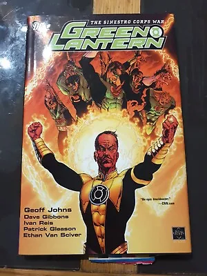 Buy Green Lantern The Sinestro Corps War HARDCOVER VOL 1 NEW + SEALED 9781401216504 • 24.99£