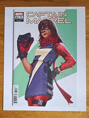 Buy Captain Marvel #31 (LGY #165) In-Hyuk Lee 'Asian Voices' Variant Marvel 2021 NM • 2£