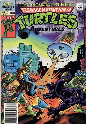 Buy Teenage Mutant Ninja Turtles Adventures #12 1990 FN/VF • 7.91£